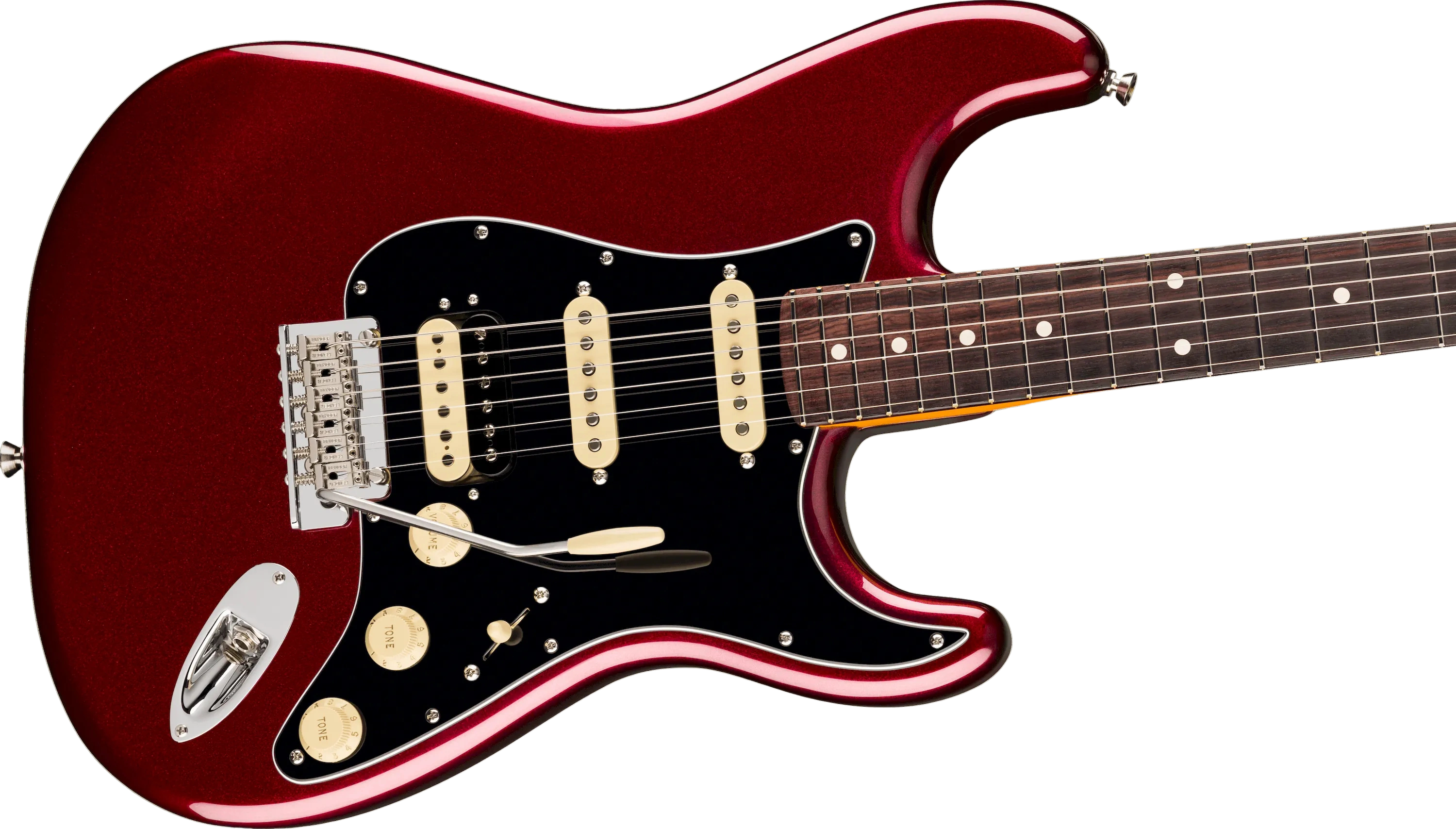Fender American Professional Stratocaster HSS Oxblood/RW – Bild 3