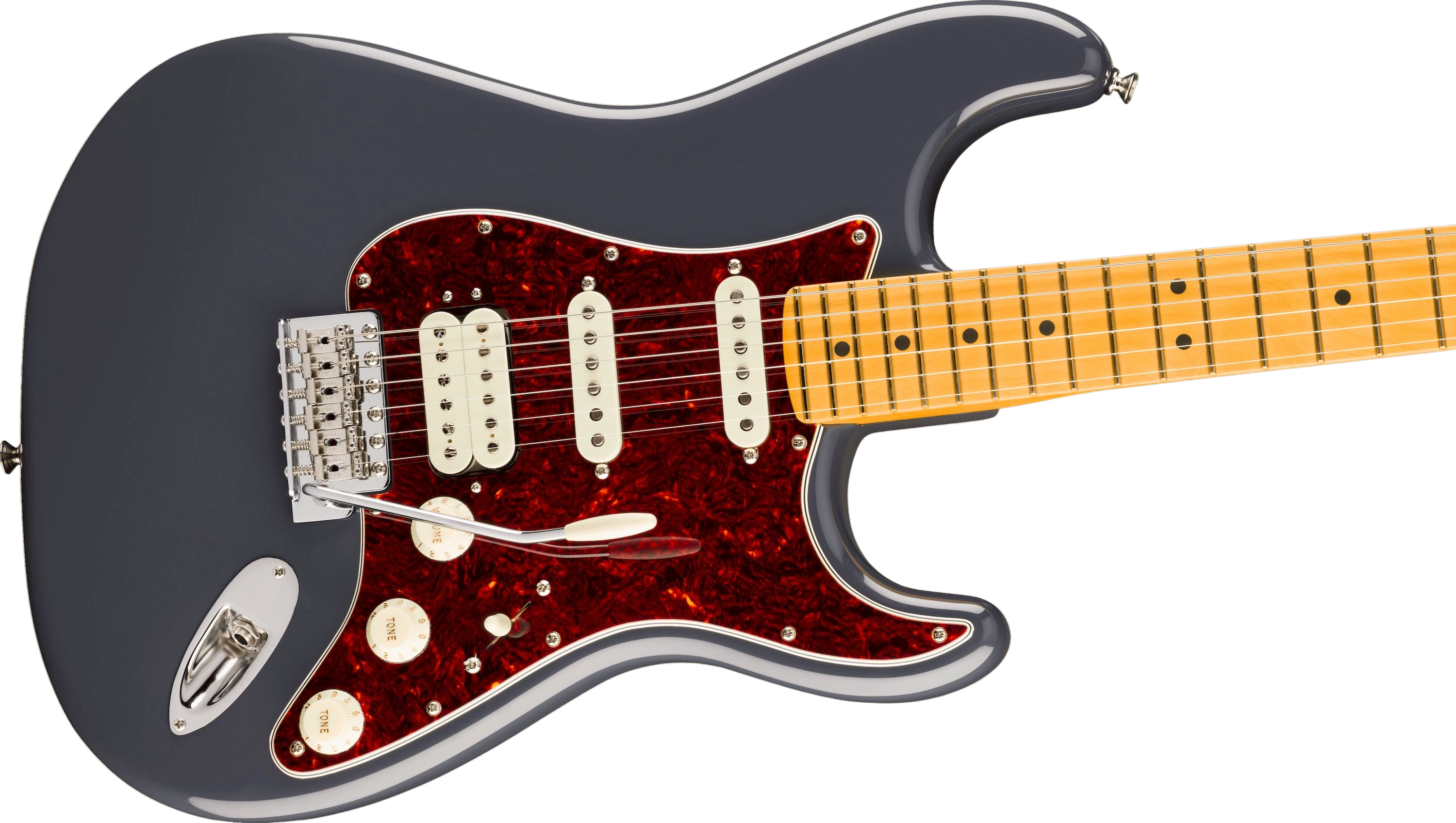 Fender American Professional Classic Stratocaster HSS Faded Black – Bild 3