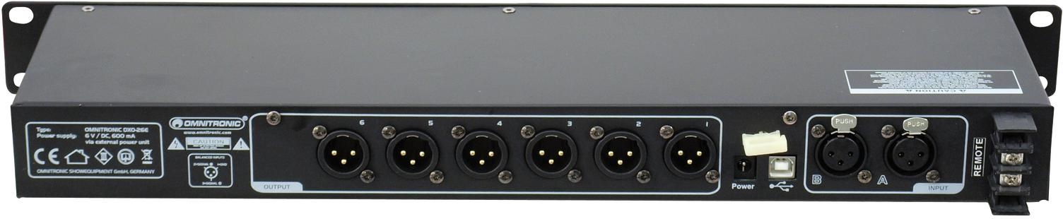 OMNITRONIC DXO-26E Digitaler Controller OMNITRONIC DXO-26E Digitaler Controller