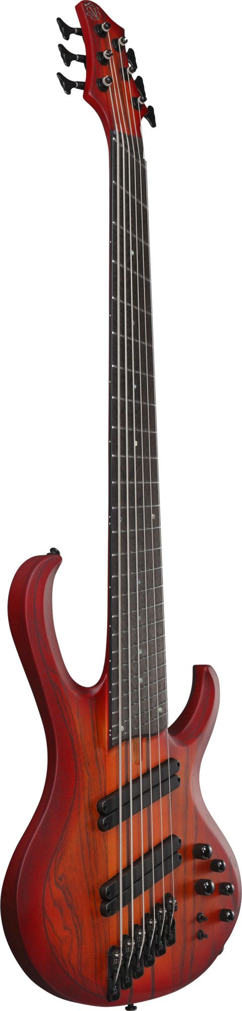 Ibanez BTB 866MS-BRF Brown Topaz Burst – Bild 3