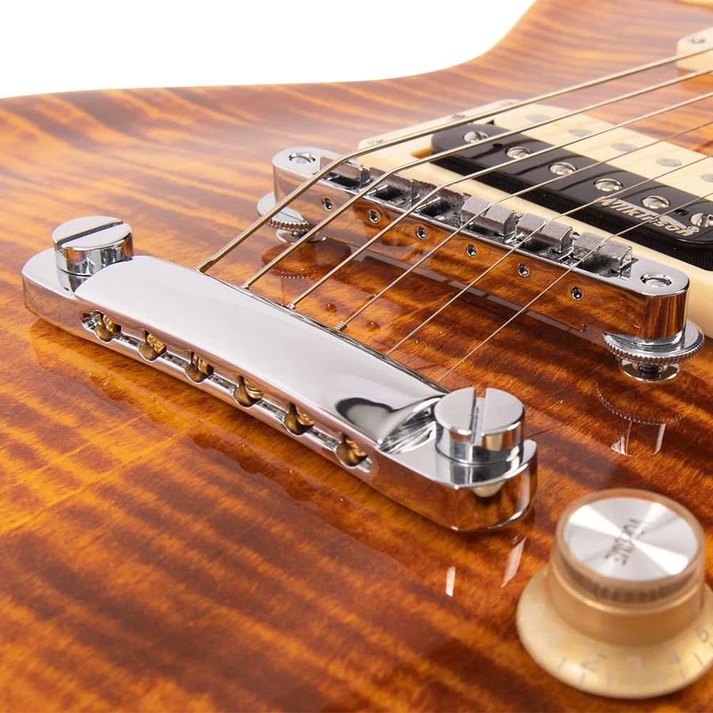 Vintage V100AFD Paradise Flamed Amber Vintage V100AFD Paradise Flamed Amber