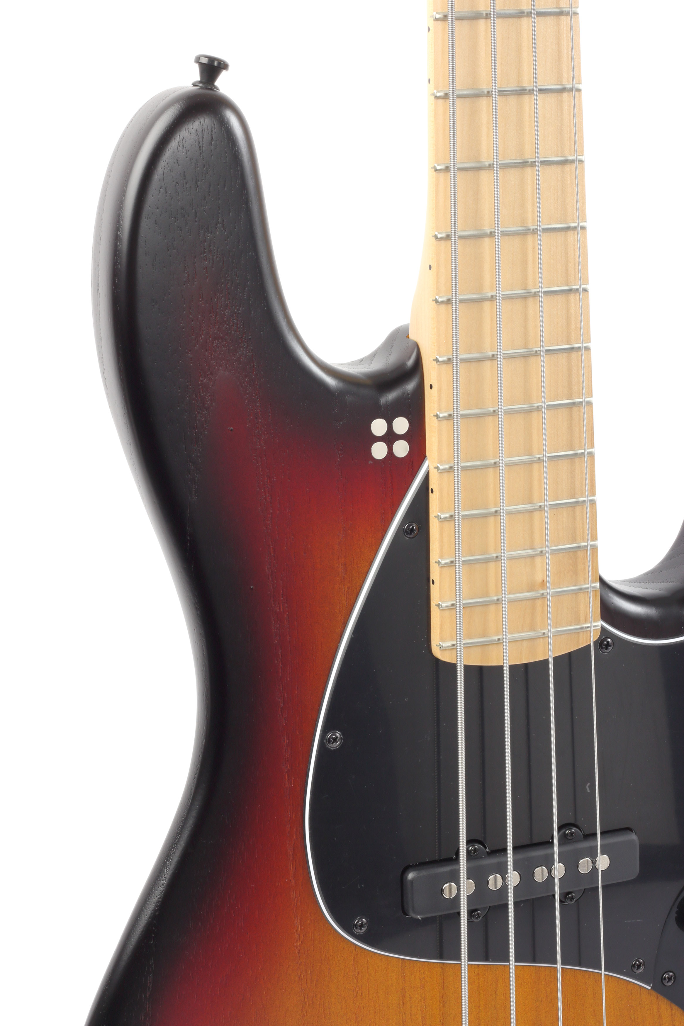 Sandberg California II SL Paulownia TT-4 3-TSB Maple Neck Black HW – Bild 7