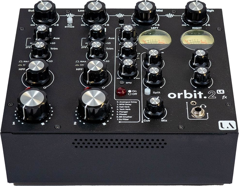 Union Audio ORBIT.2 LE FX 2-Kanal Rotary Desktop Mixer – Bild 2