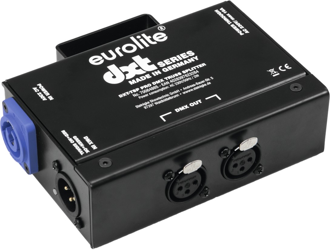 Eurolite DXT-TSP 1in/2out PRO DMX Truss Splitter – Bild 2