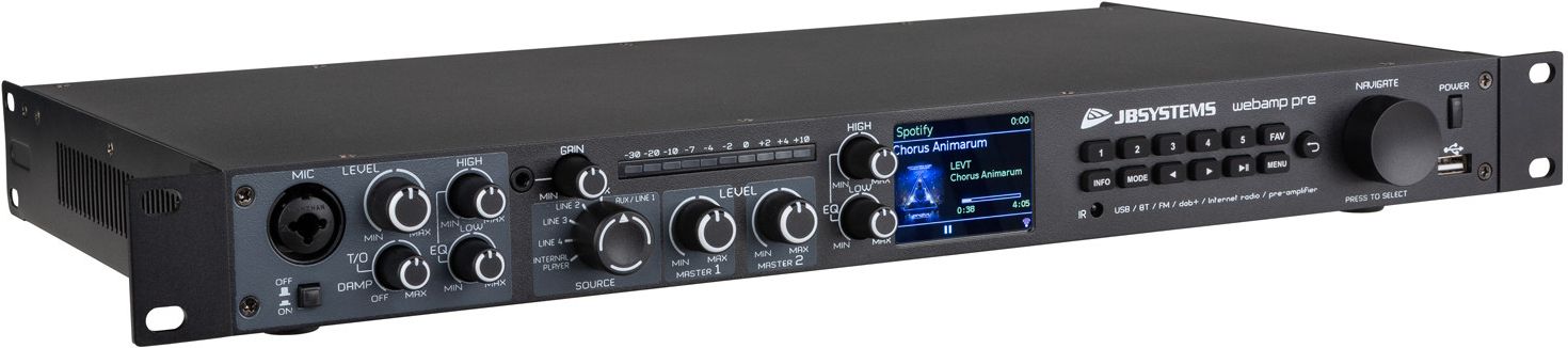 JB Systems WEBAMP PRE