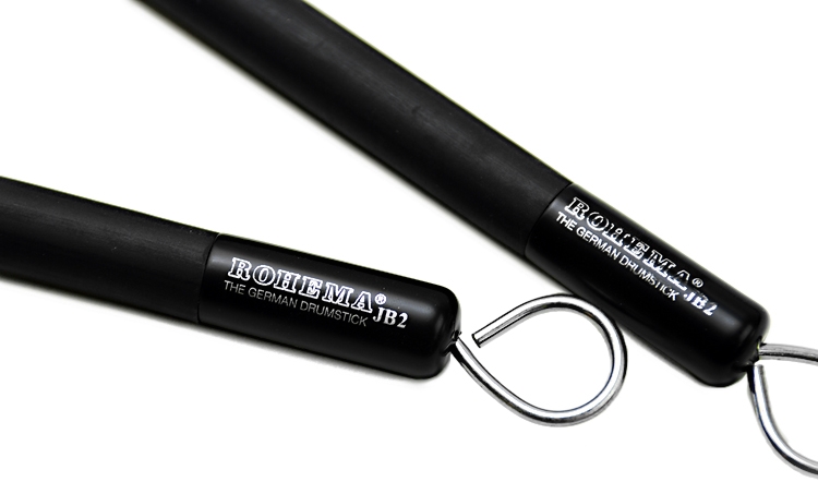 Rohema Jazz JB-2 Brushes Rubber Handle Rohema Jazz JB-2 Brushes Rubber Handle