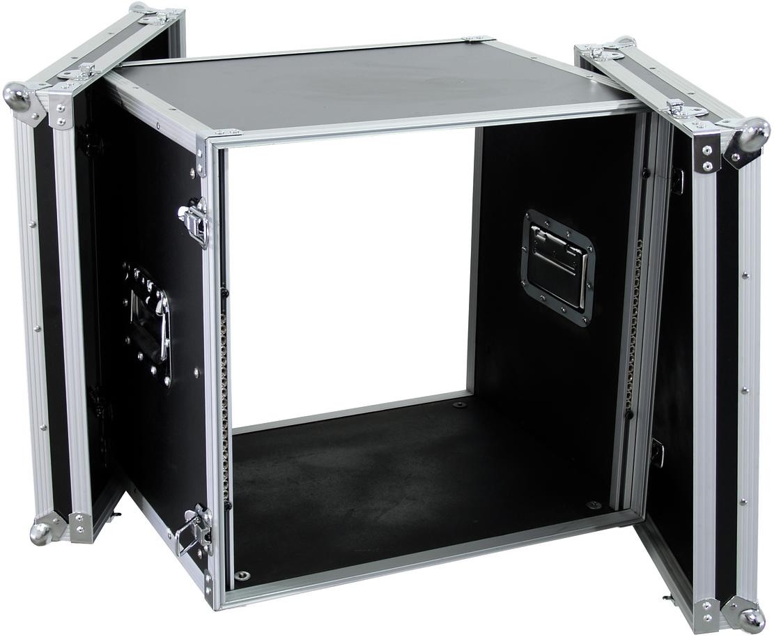 ROADINGER effect rack CO DD, 8HE, 38cm deep, black