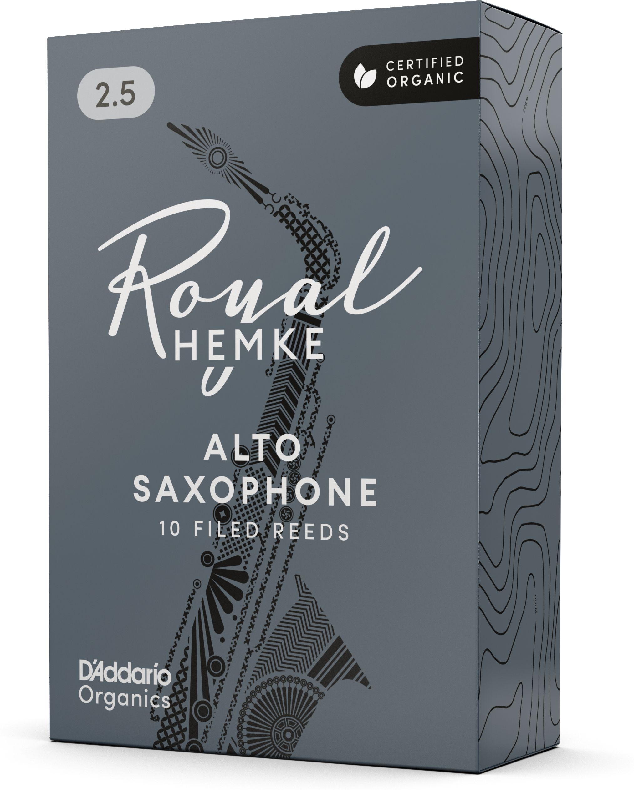 DAddario Woodwinds Royal Hemke Organic ALT 2.5