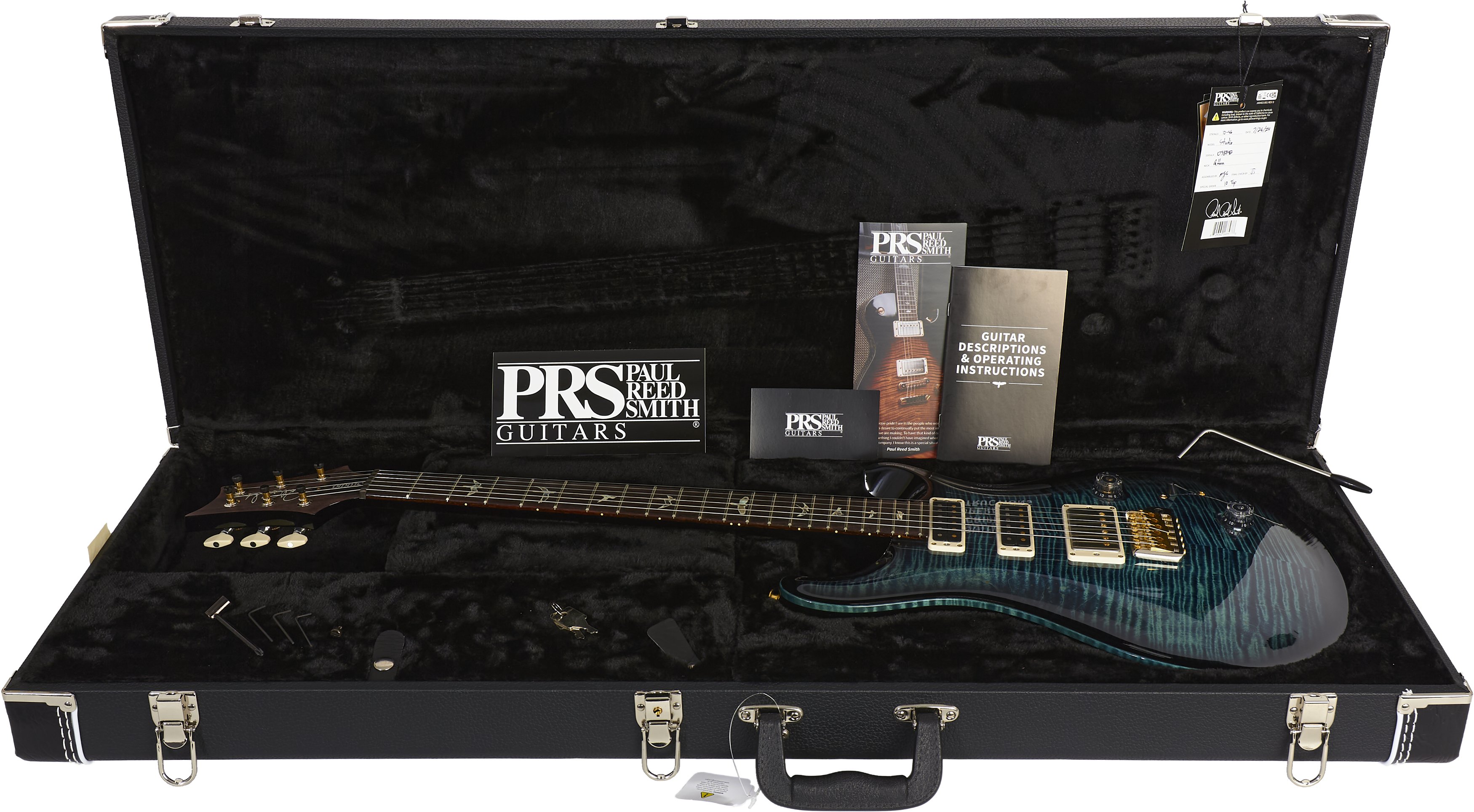 PRS Studio Cobalt Smokeburst 10 Top
