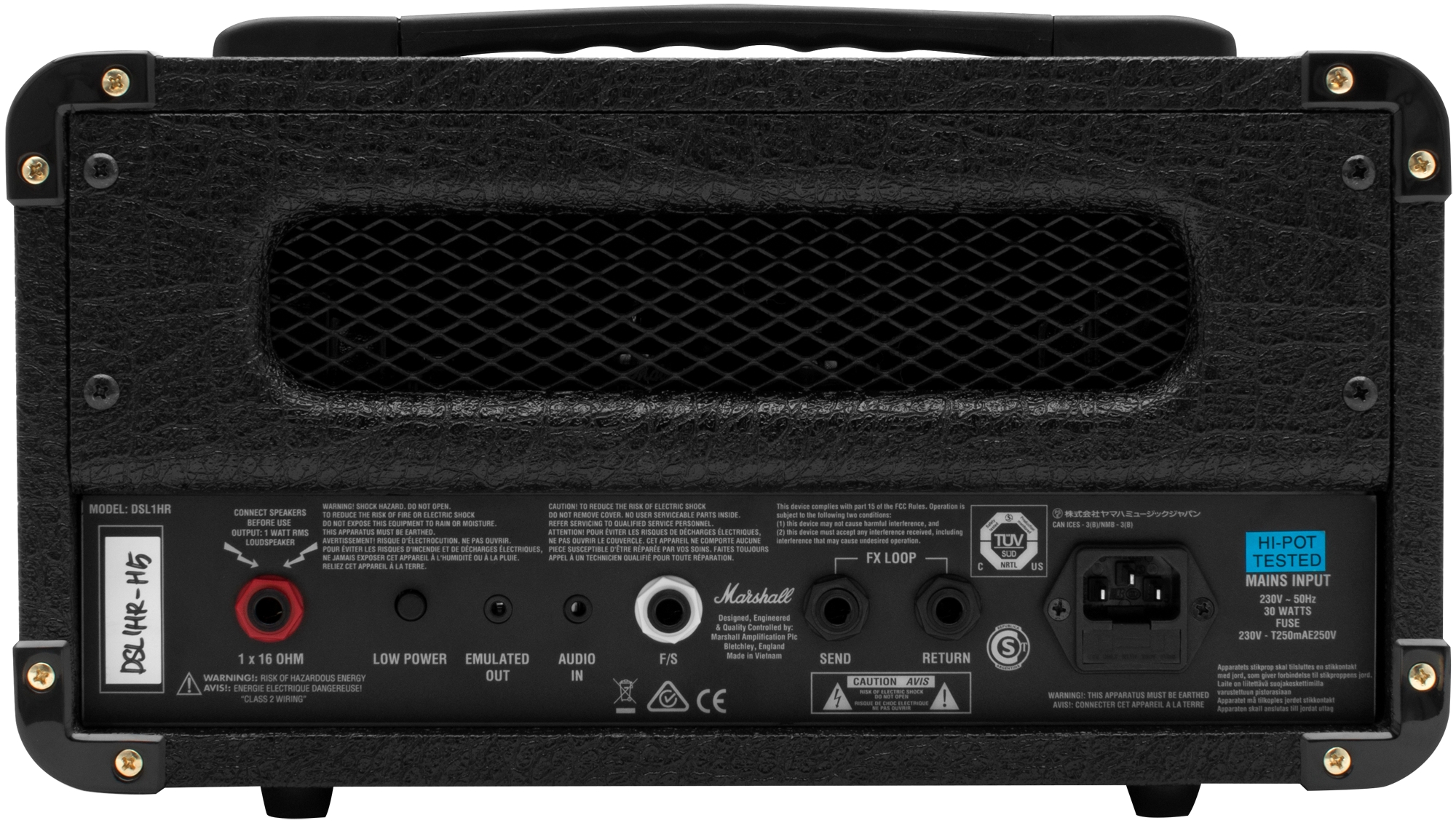 Marshall DSL 1 HR Head – Bild 3
