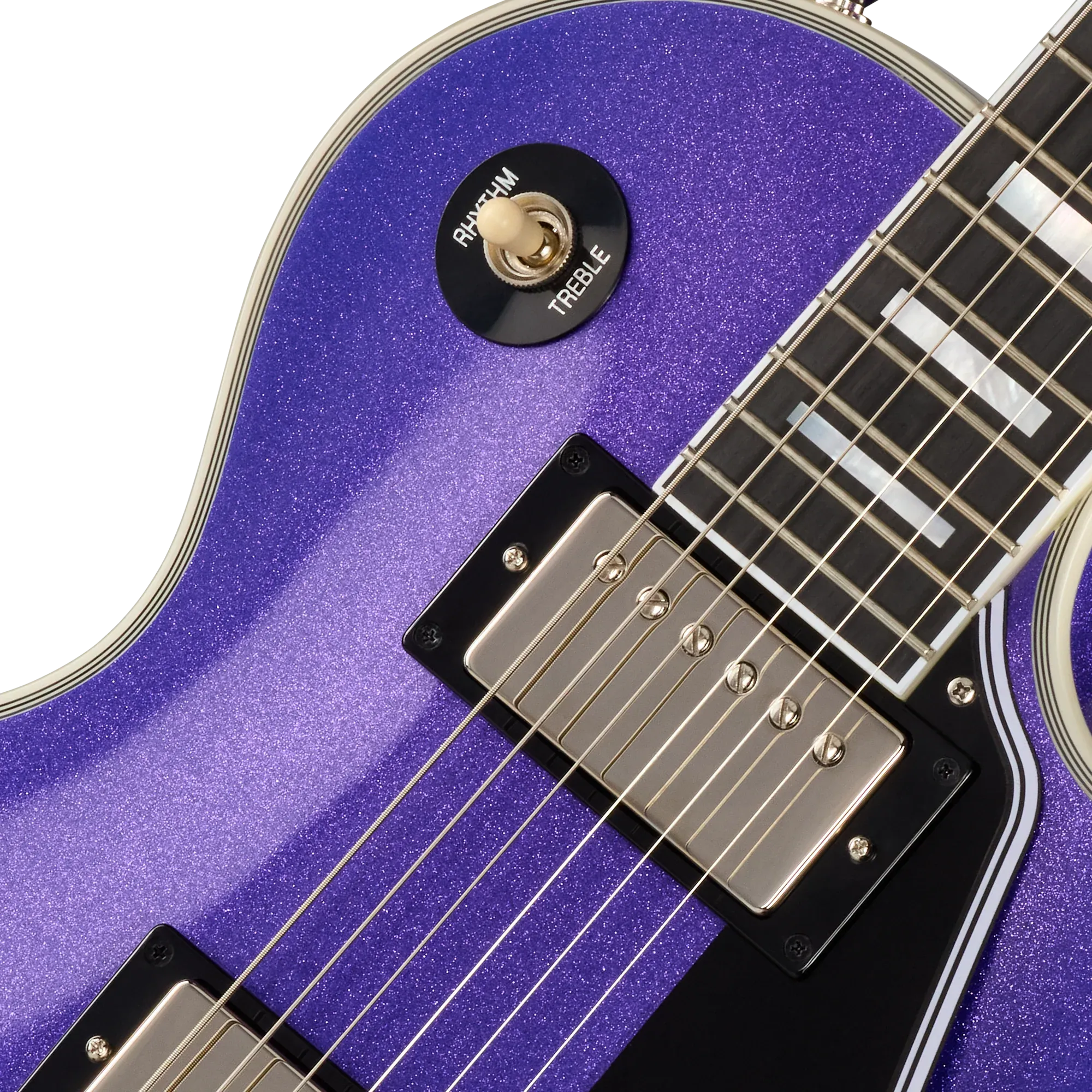 Epiphone Les Paul Custom​ IGC Amethyst Sparkle – Bild 5