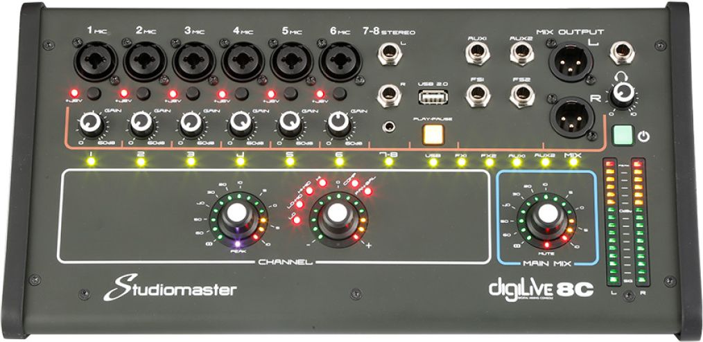 Studiomaster DIGILIVE 8C