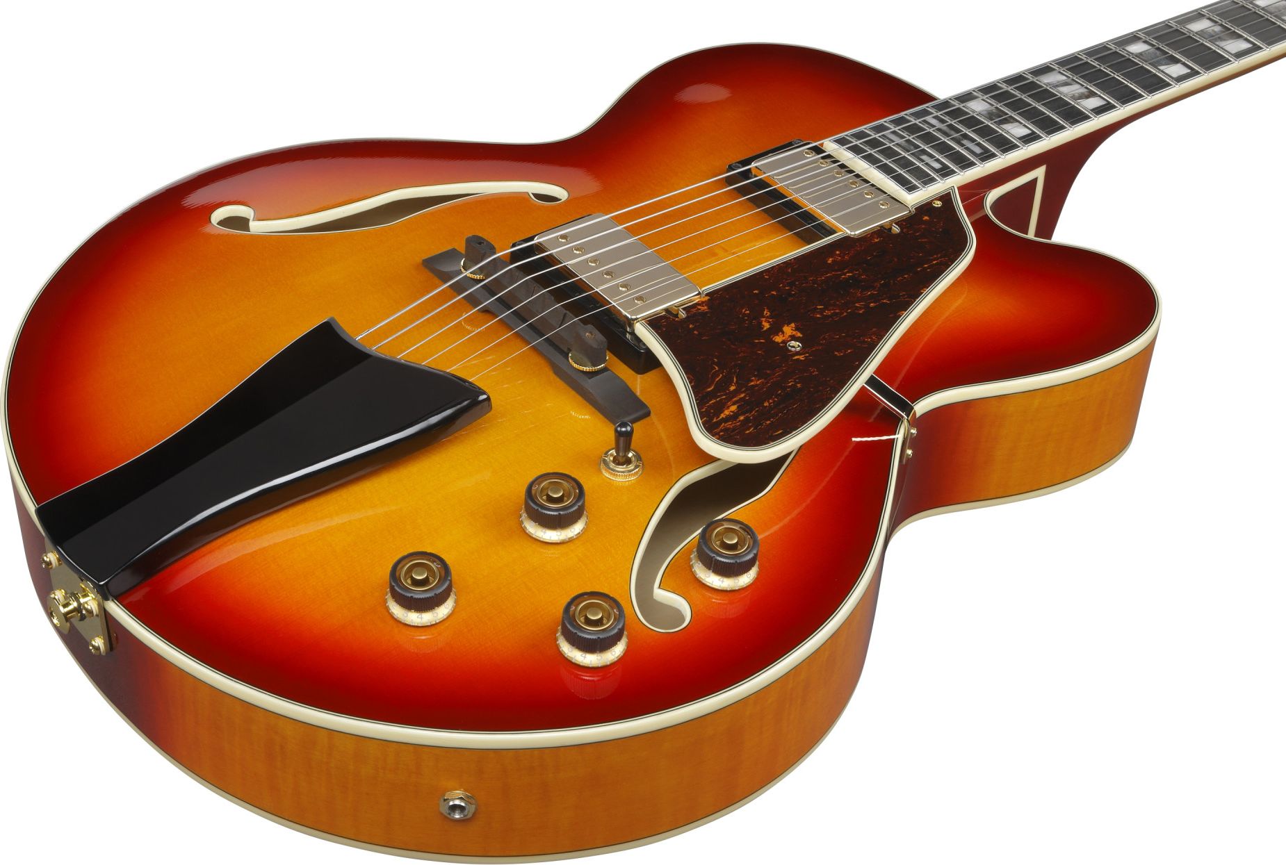 Ibanez AF115-AWB Aged Whiskey Burst – Bild 6