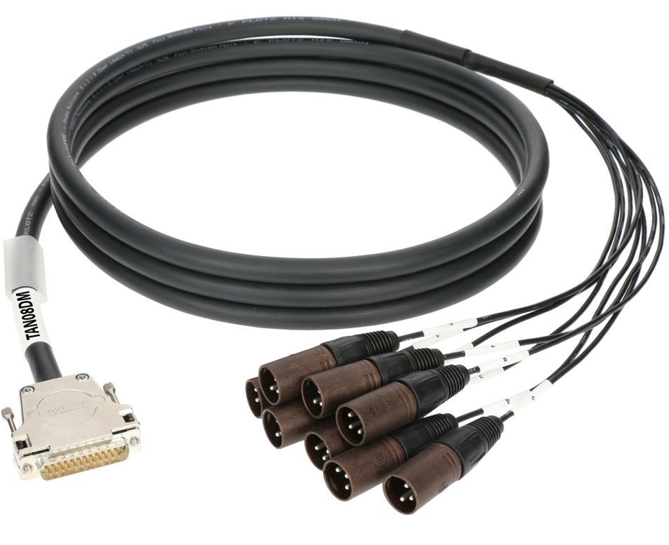 Klotz TAN08DM TASCAM™ 8 Kanal Loom Analog 1m
