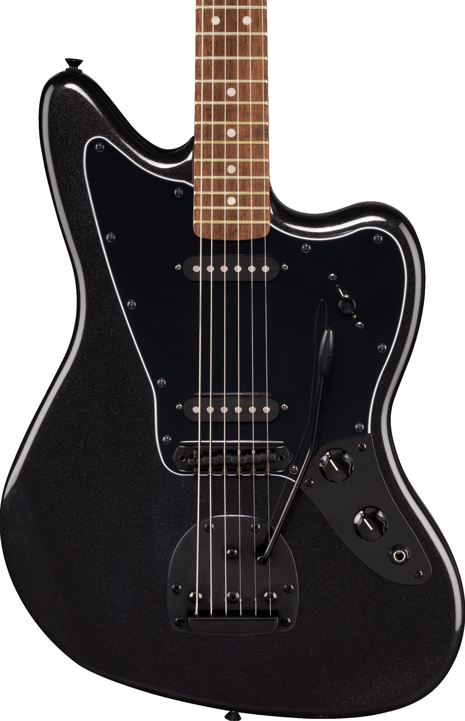 Fender Squier Affinity FSR Jaguar Metallic Black Limited Edition – Bild 3
