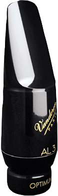 Vandoren alto sax mouthpiece Optimum AL3 rubber  Vandoren alto sax mouthpiece Optimum AL3 rubber