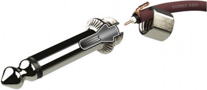 Evidence Audio SIS Solderless Plug winkel