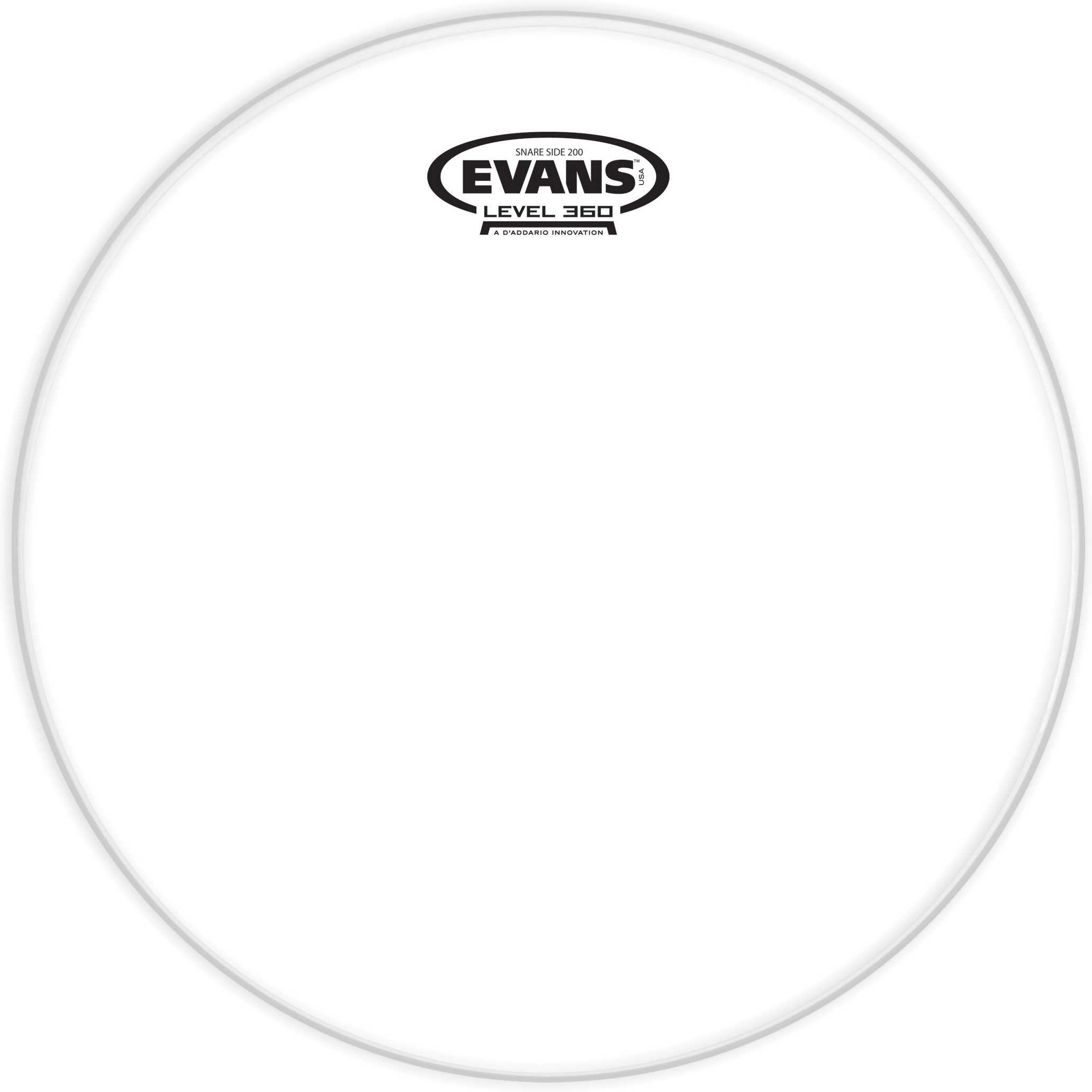 Evans S14H20 Hazy 200 Snare Side 14