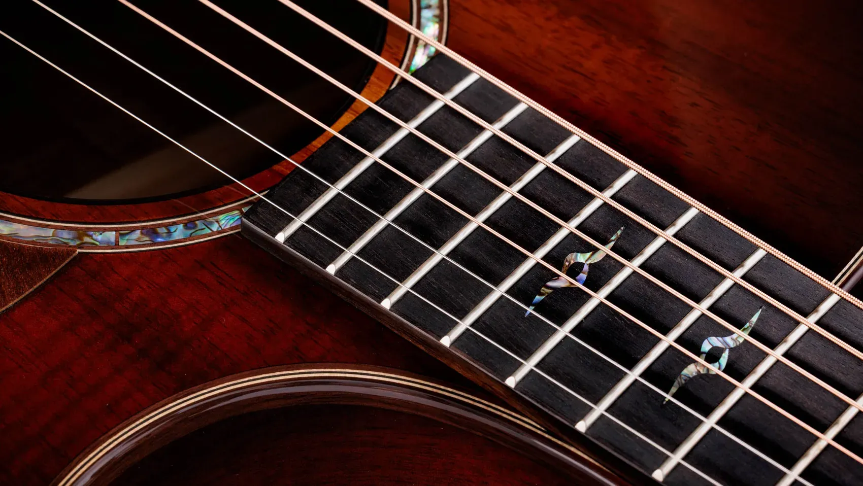 Taylor K24ce Special Edition Shaded Edgeburst Hawaiian Koa  – Bild 5