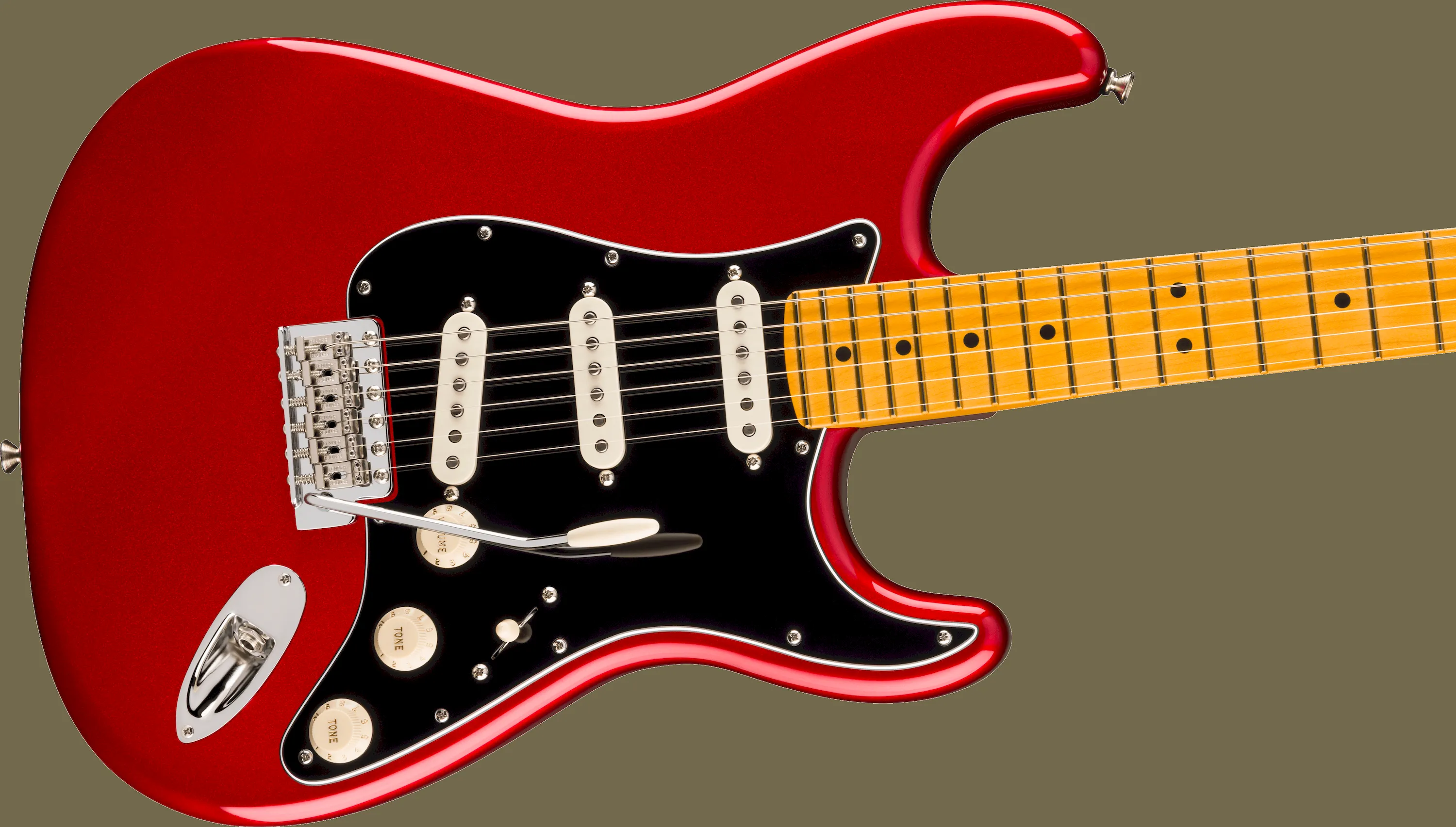 Fender American Professional Classic Silent Stratocaster Candy Apple Red Limited Edition – Bild 3