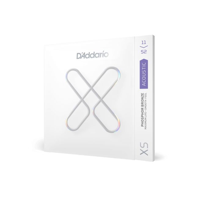 D Addario XS Acoustic Phosphor Bronze Custom Light 11-52 D Addario XS Acoustic Phosphor Bronze Custom Light 11-52