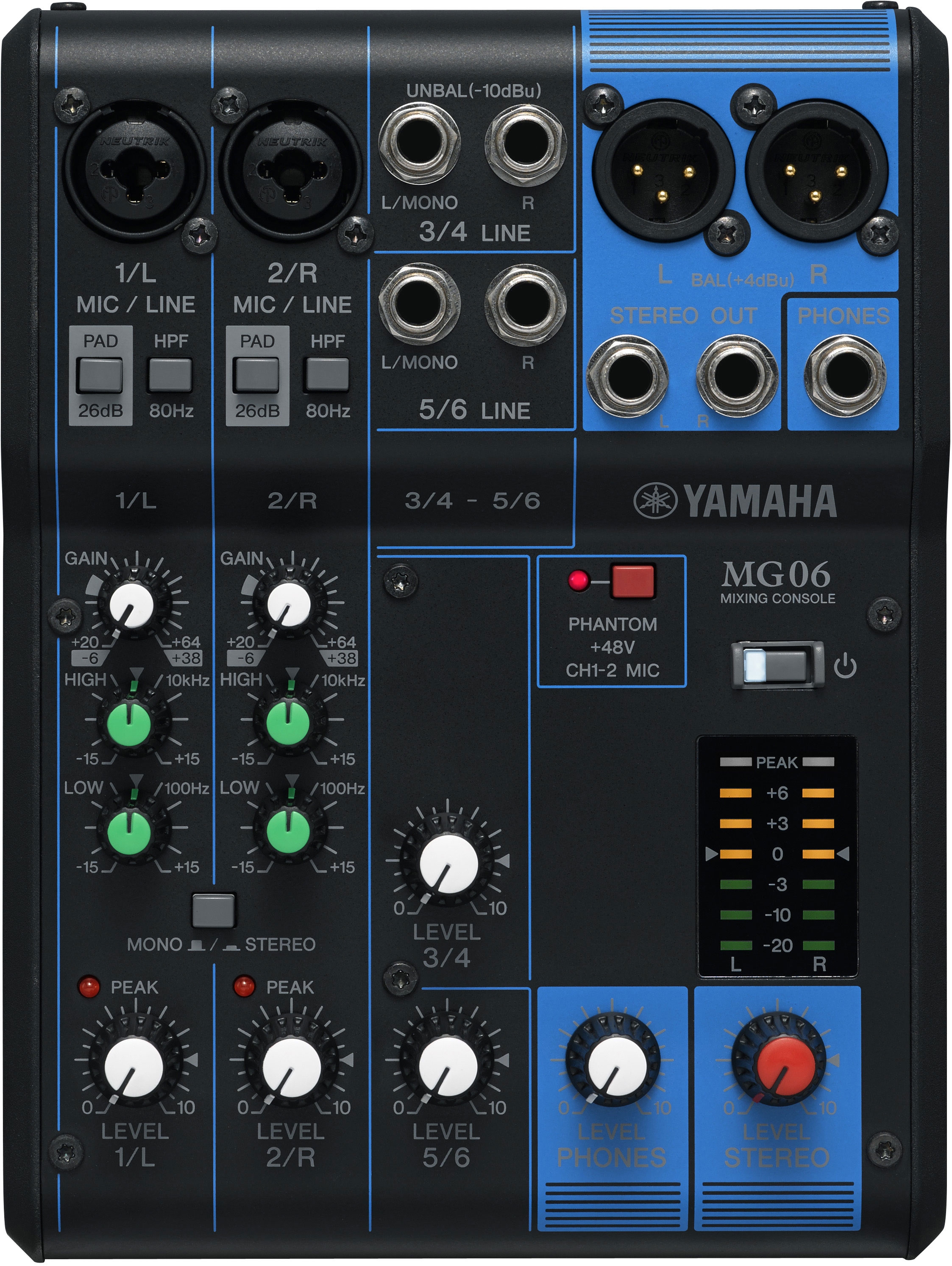 Yamaha MG 06 (Retoure)