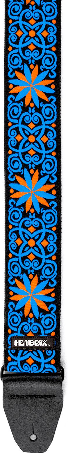 Dunlop Jimi Hendrix Blacklight Strap Fillmore Blue JH25 – Bild 3