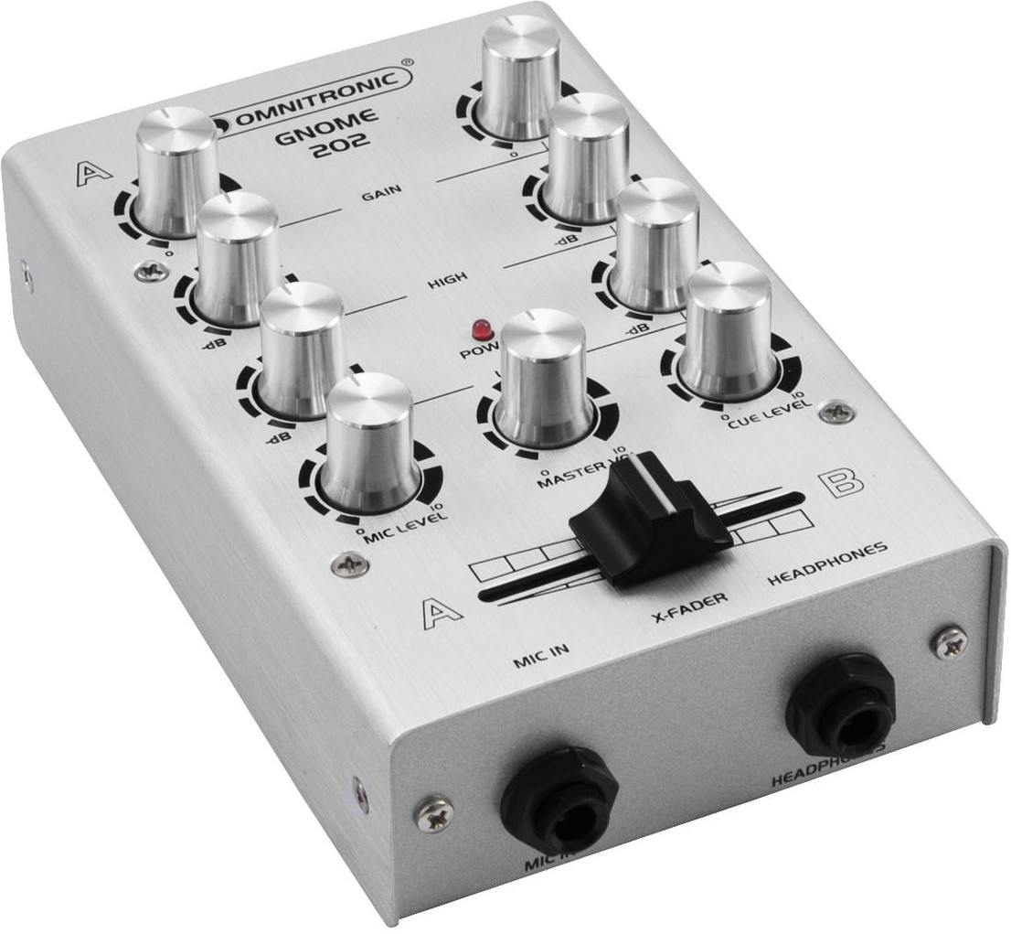Omnitronic GNOME-202 Mini-Mixer silber – Bild 4
