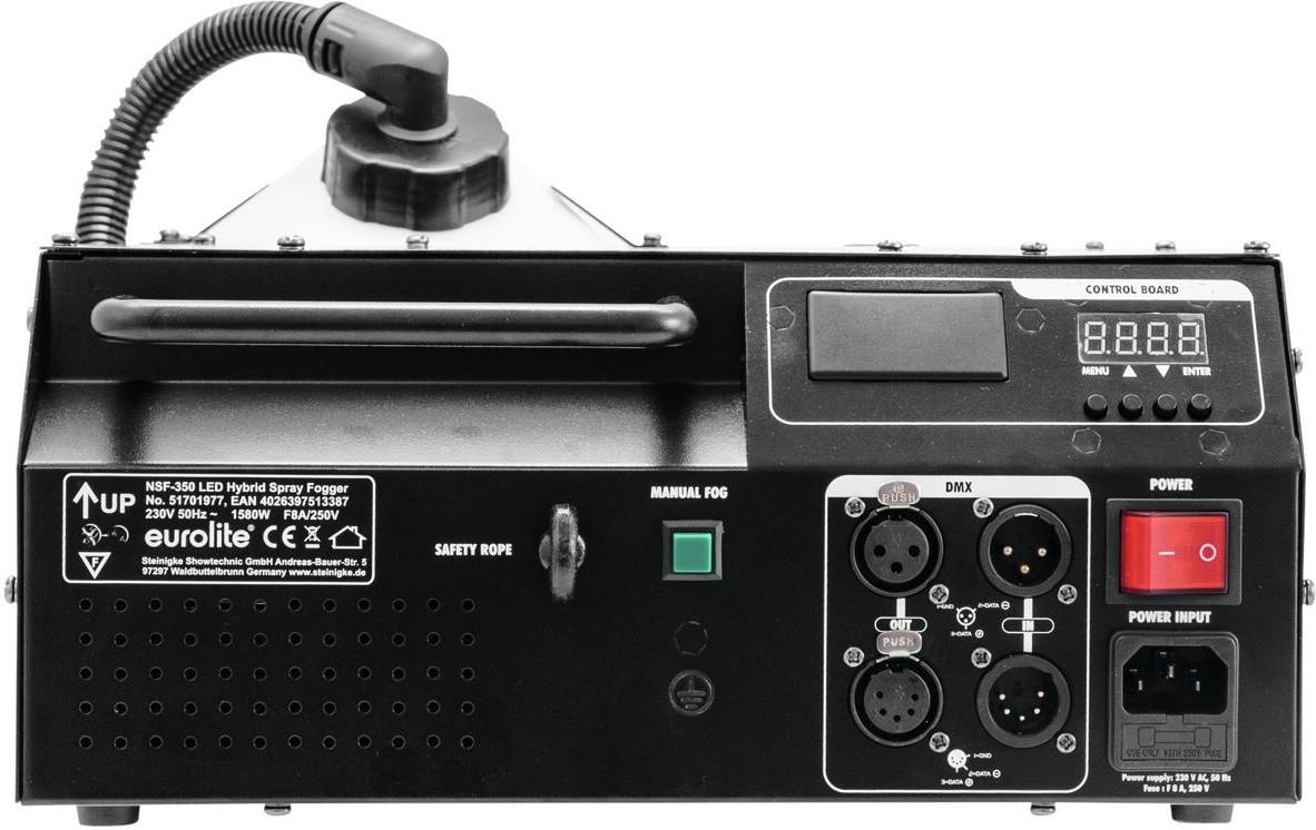 Eurolite NSF-350 LED DMX Hybrid Spray Fogger Eurolite NSF-350 LED DMX Hybrid Spray Fogger