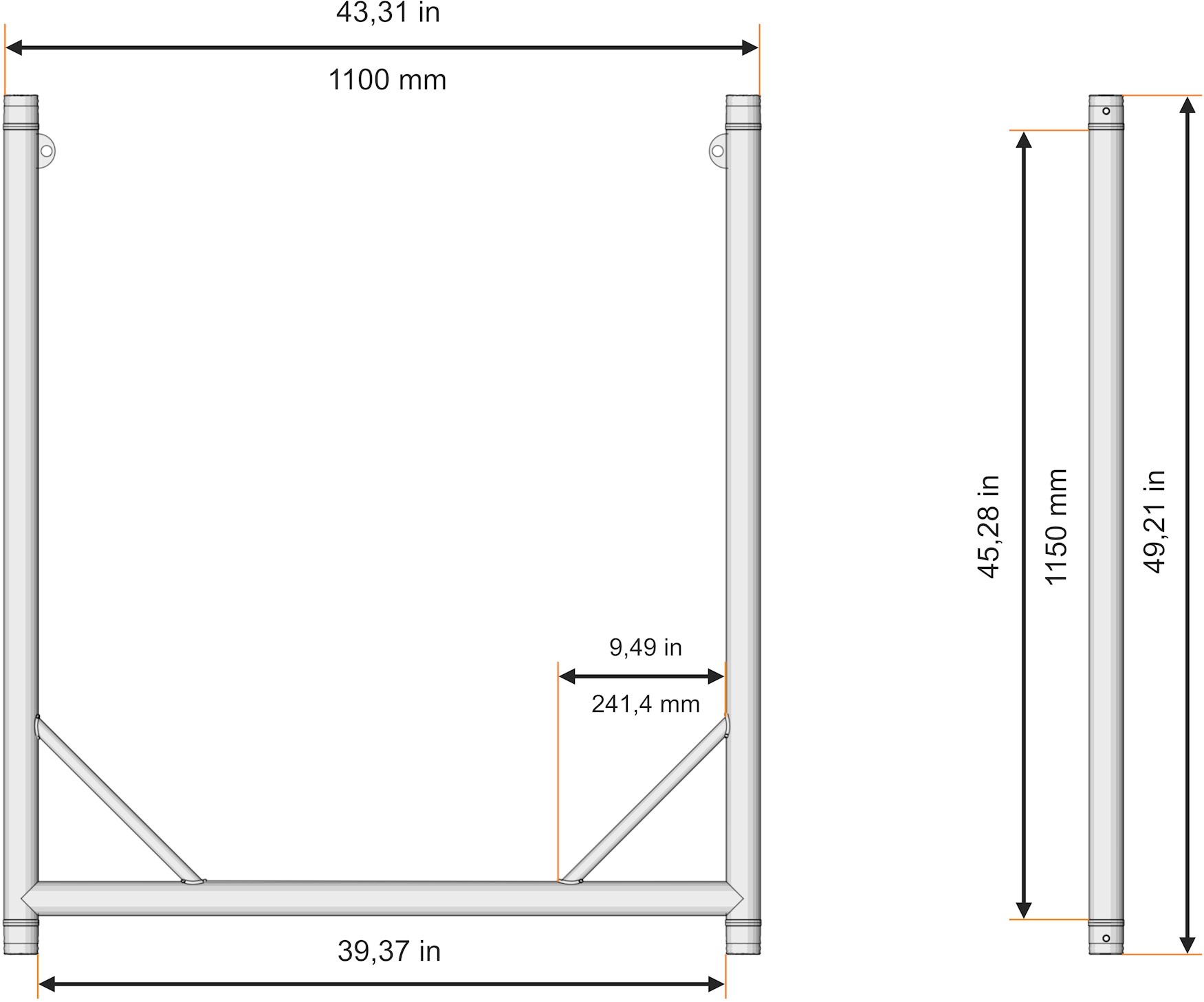 Global Truss U-Frame 100