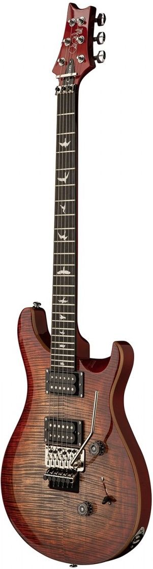 PRS SE Custom 24 Floyd Charcoal Cherry Burst