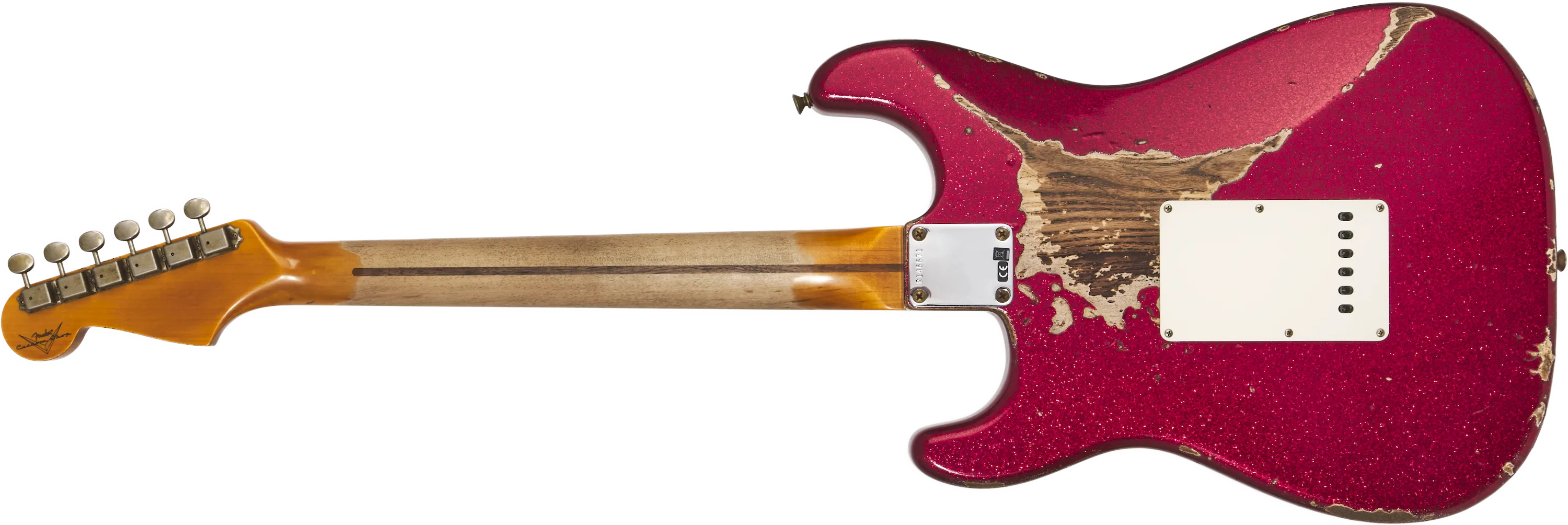 Fender Custom Shop 1957 Stratocaster Heavy Relic Red Sparkle – Bild 2