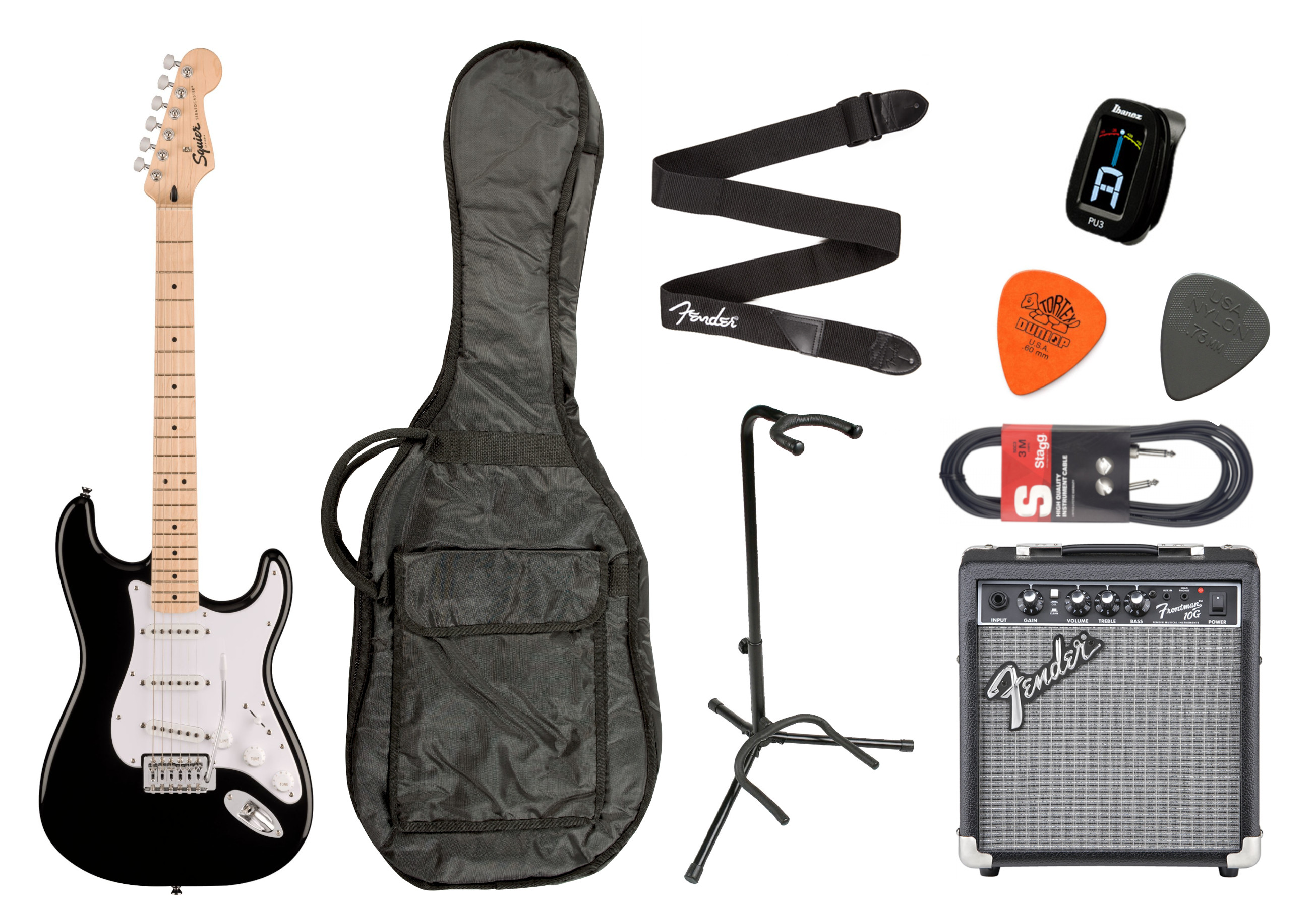 Fender Squier Sonic Stratocaster Black