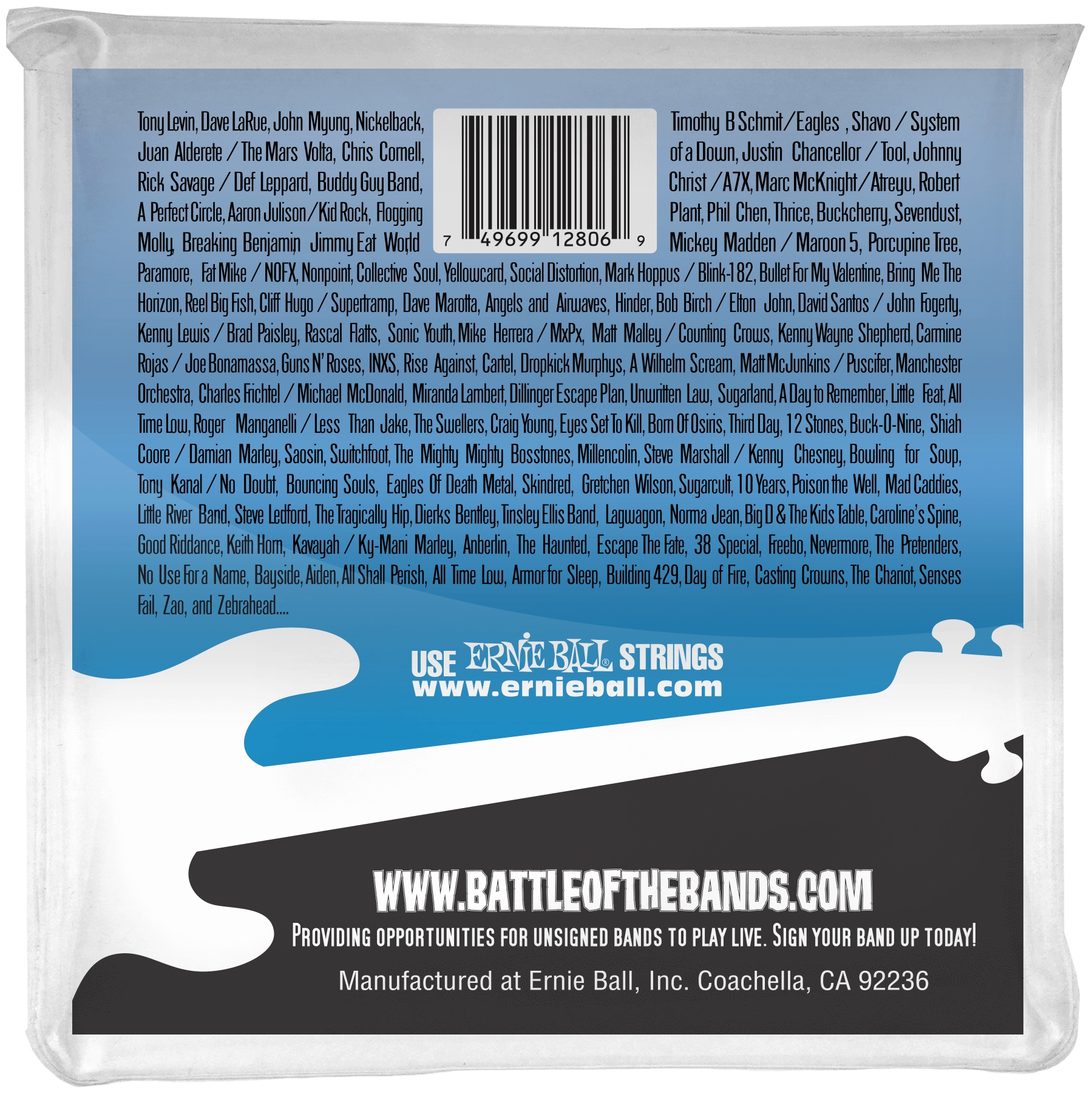 Ernie Ball Flatwound Group III 045-100  – Bild 2