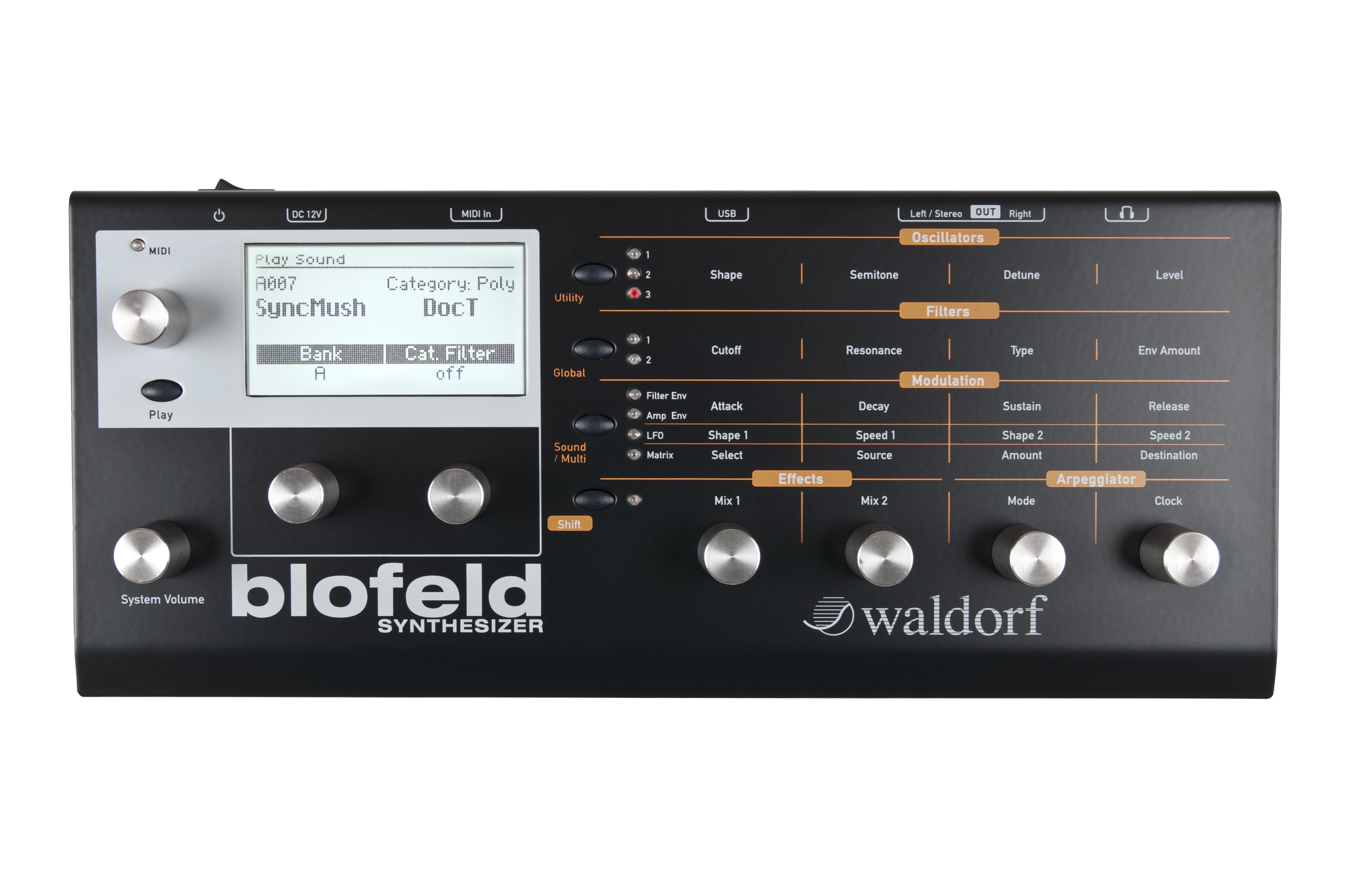 Waldorf Blofeld Desktop - Black