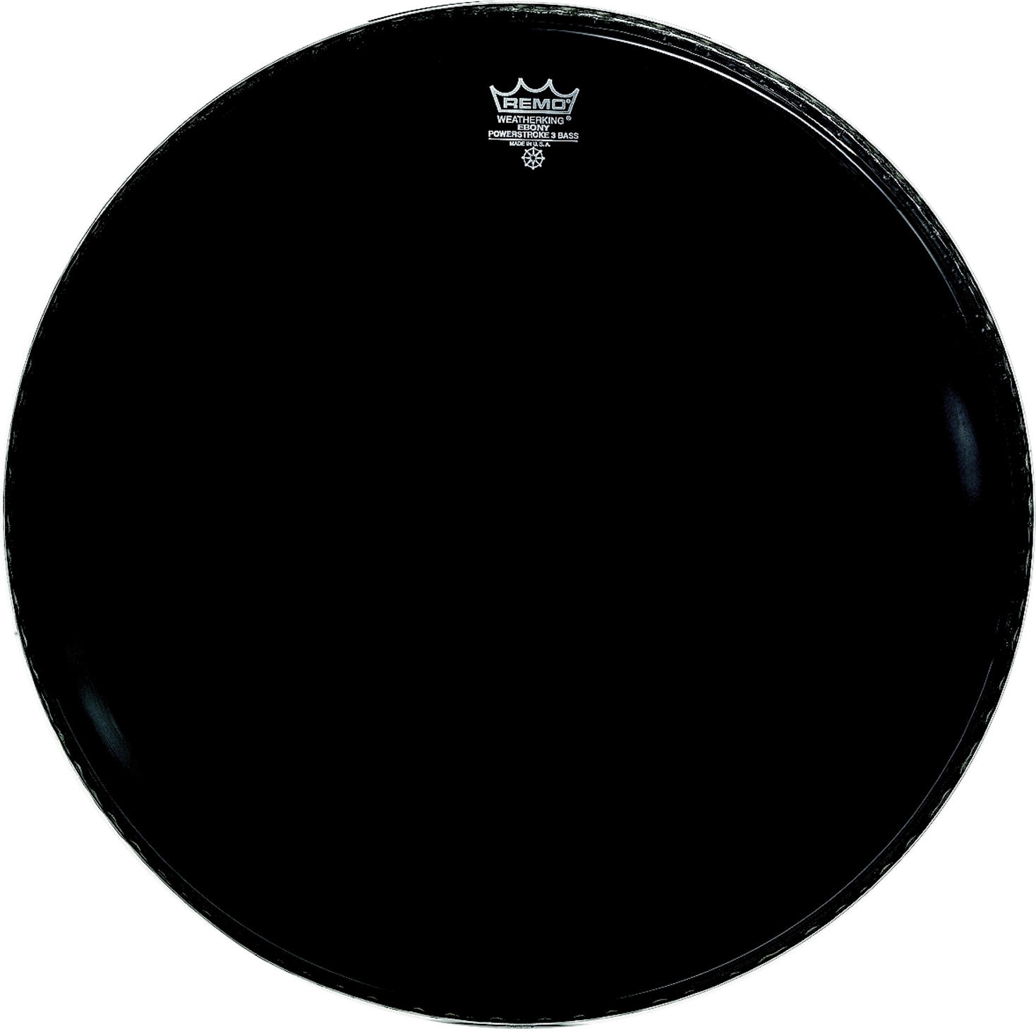 Remo Ebony Powerstroke 3 Bass Drum 22