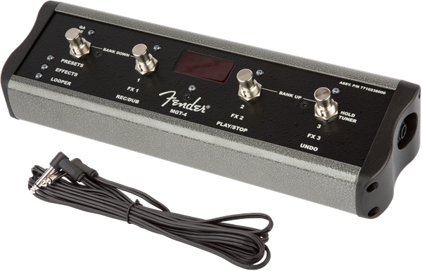 Fender MGT Fußschalter 4-fach für Mustang GT Fender MGT Fußschalter 4-fach für Mustang GT