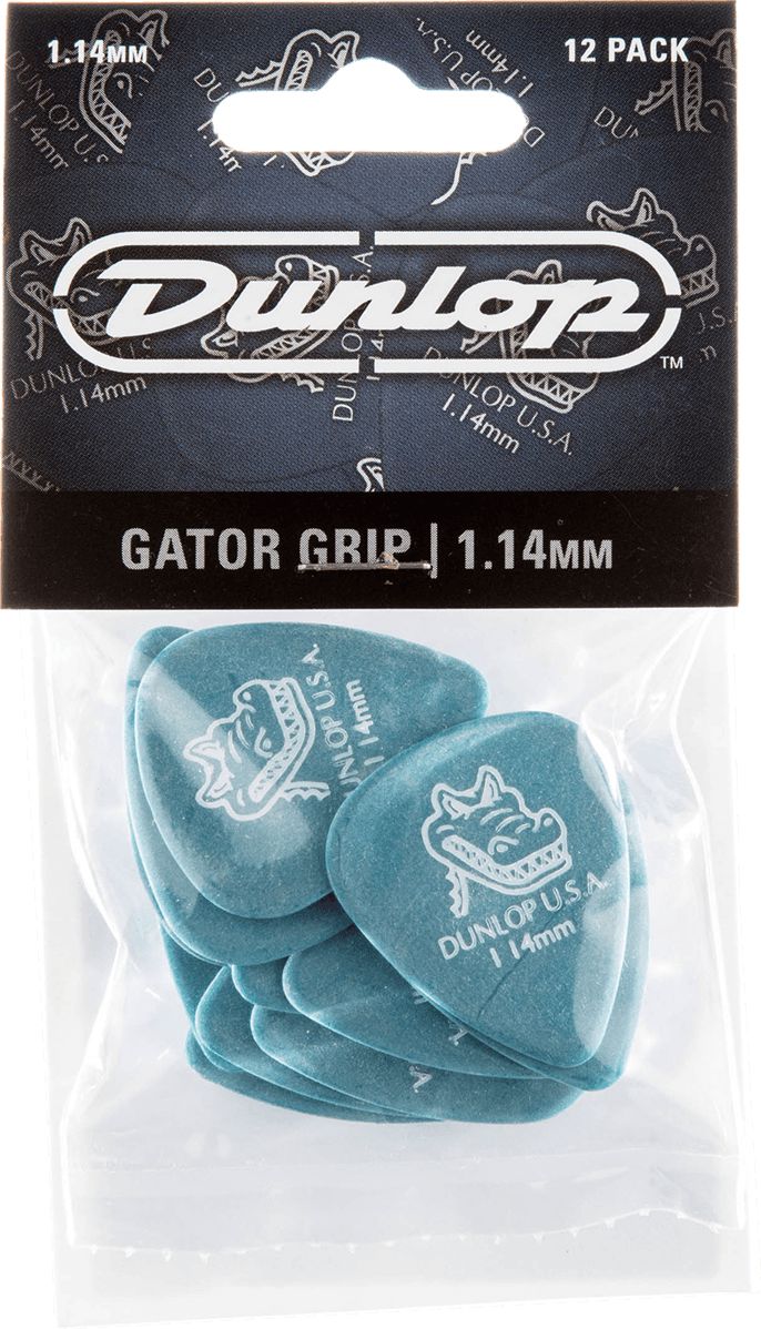 Dunlop Gator picks 1,14mm blue 417P114 pack of 12