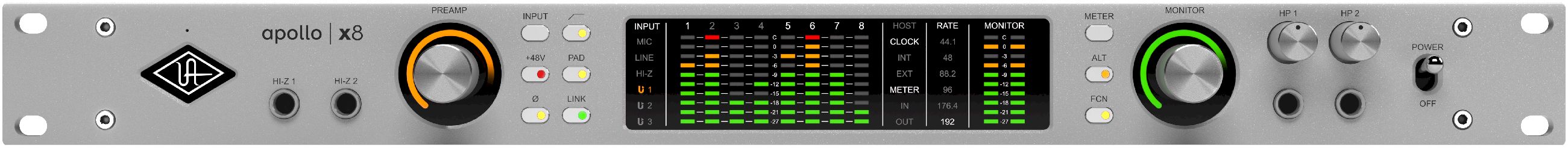 Universal Audio Apollo x8 Gen 2 STU – Bild 2