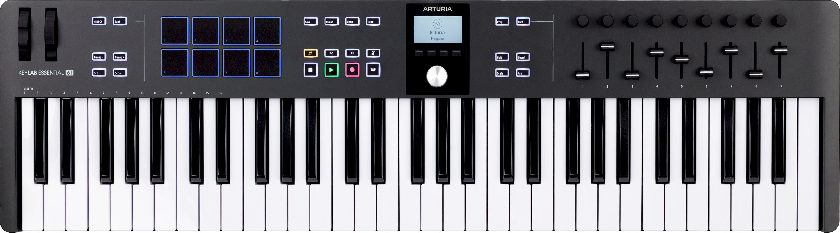 Arturia KeyLab Essential 61 MK3 Black