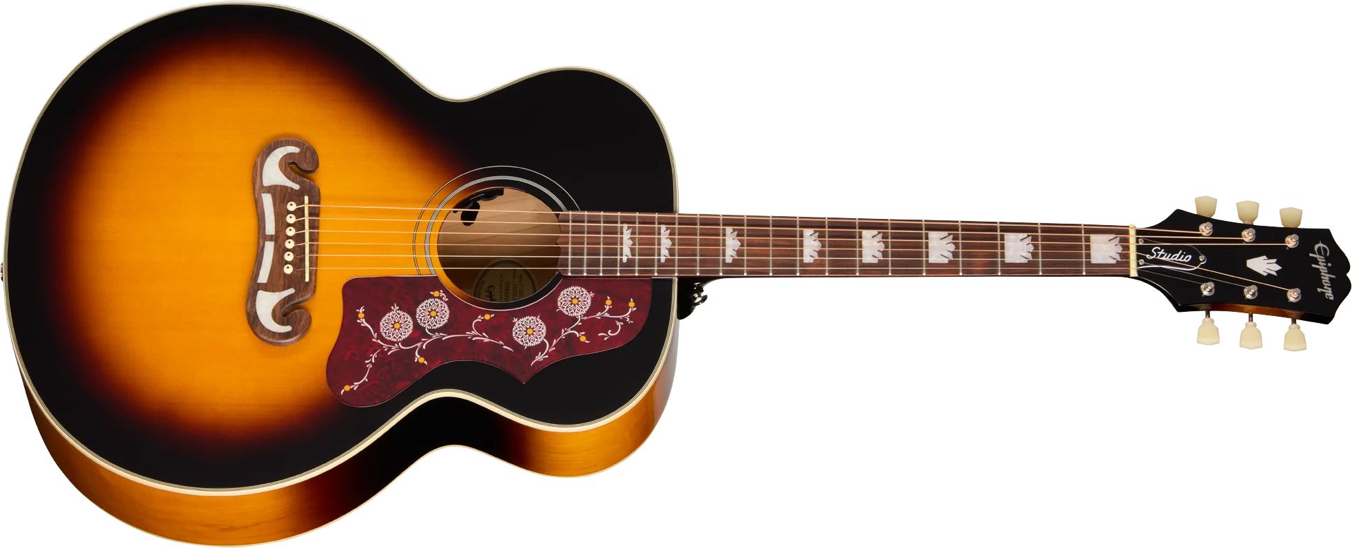 Epiphone J-200 Studio Vintage Sunburst