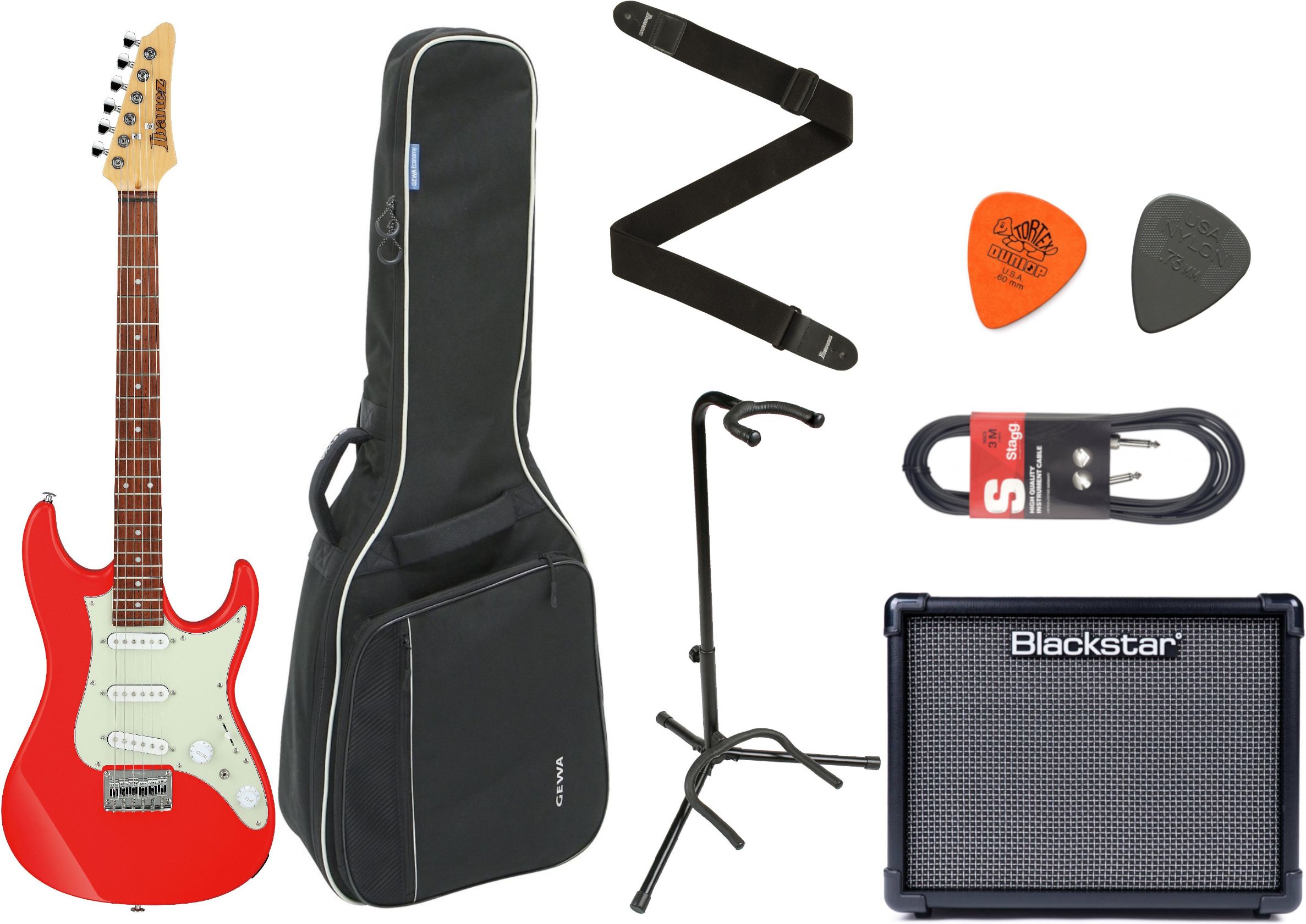 Ibanez AZES 31-VM Vermillion starter set Ibanez AZES 31-VM Vermillion starter set