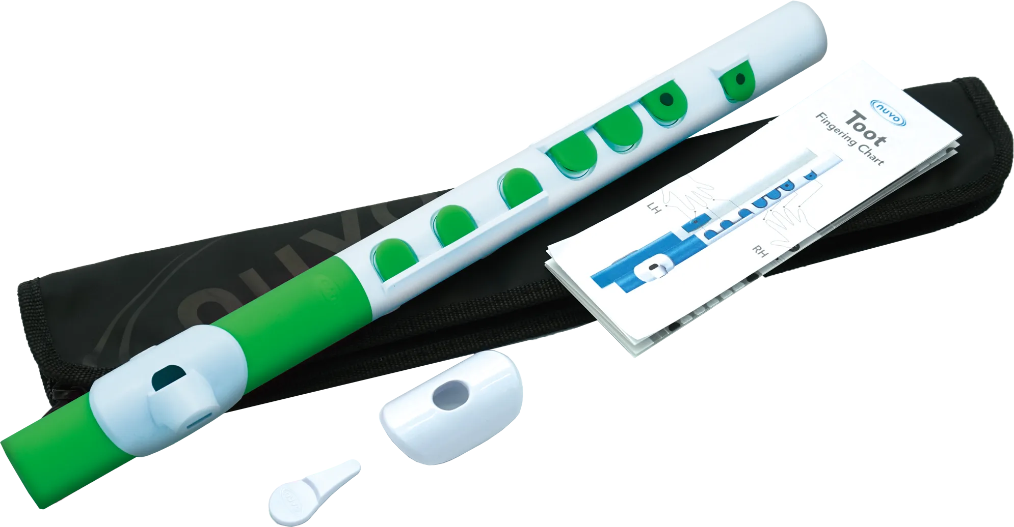 Nuvo TooT white-green with keys