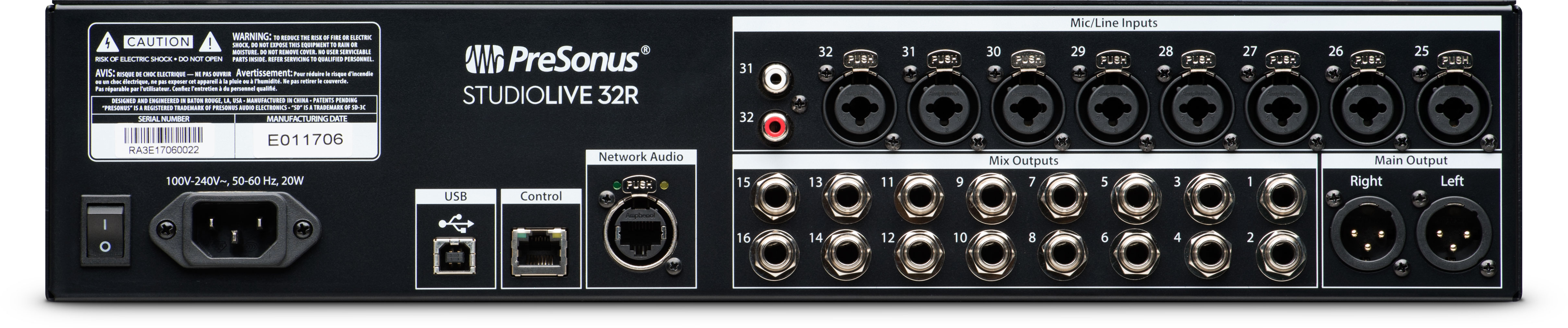 PreSonus StudioLive 32R