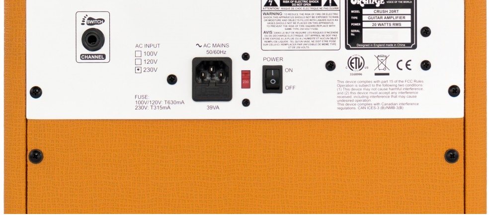 Orange Crush 20 RT Combo (Retoure)