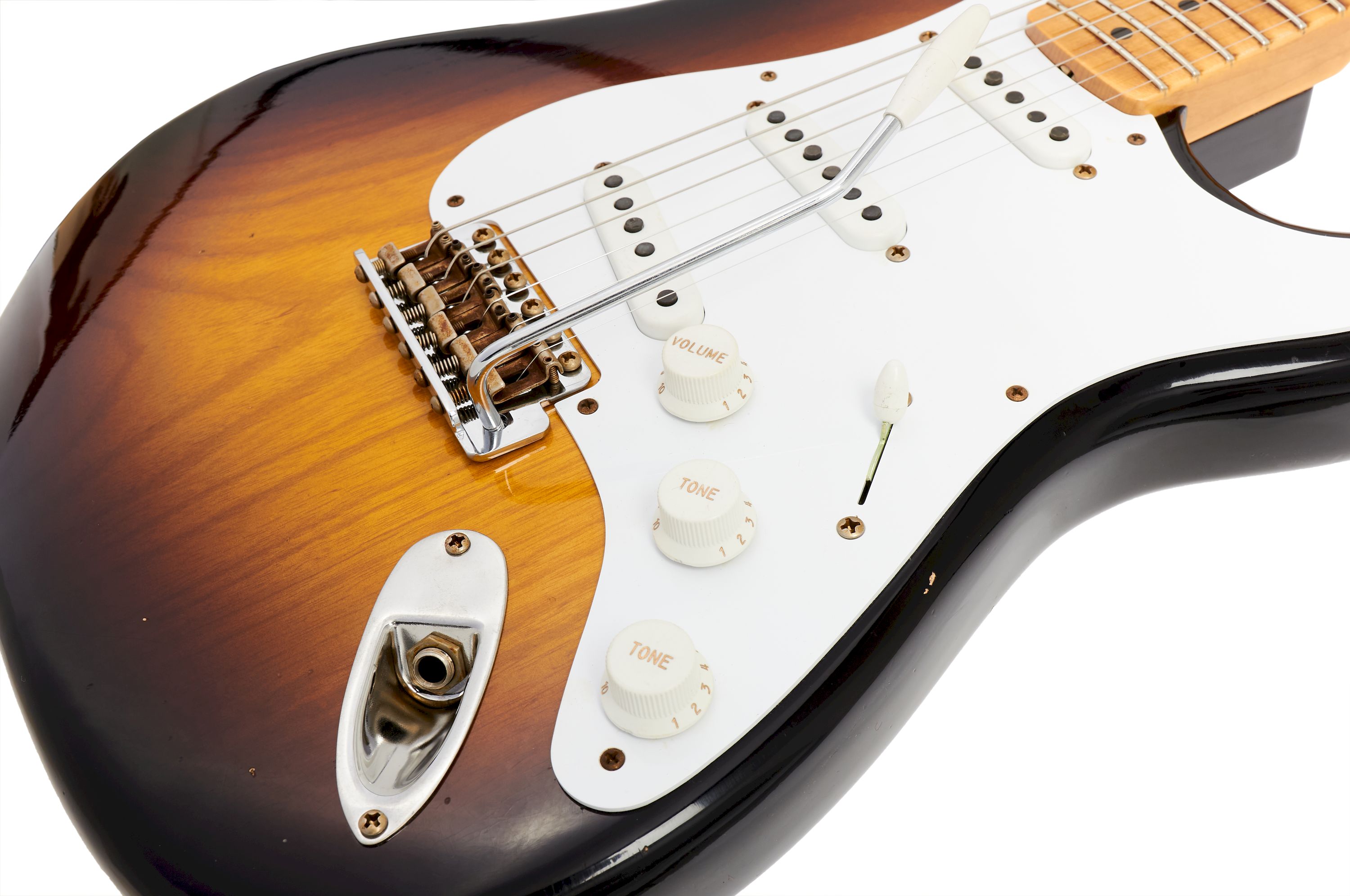 Fender Custom Shop 1954 Limited Edition 70th Anniversary Stratocaster Journeyman Relic Wide-Fade 2-Color Sunburst