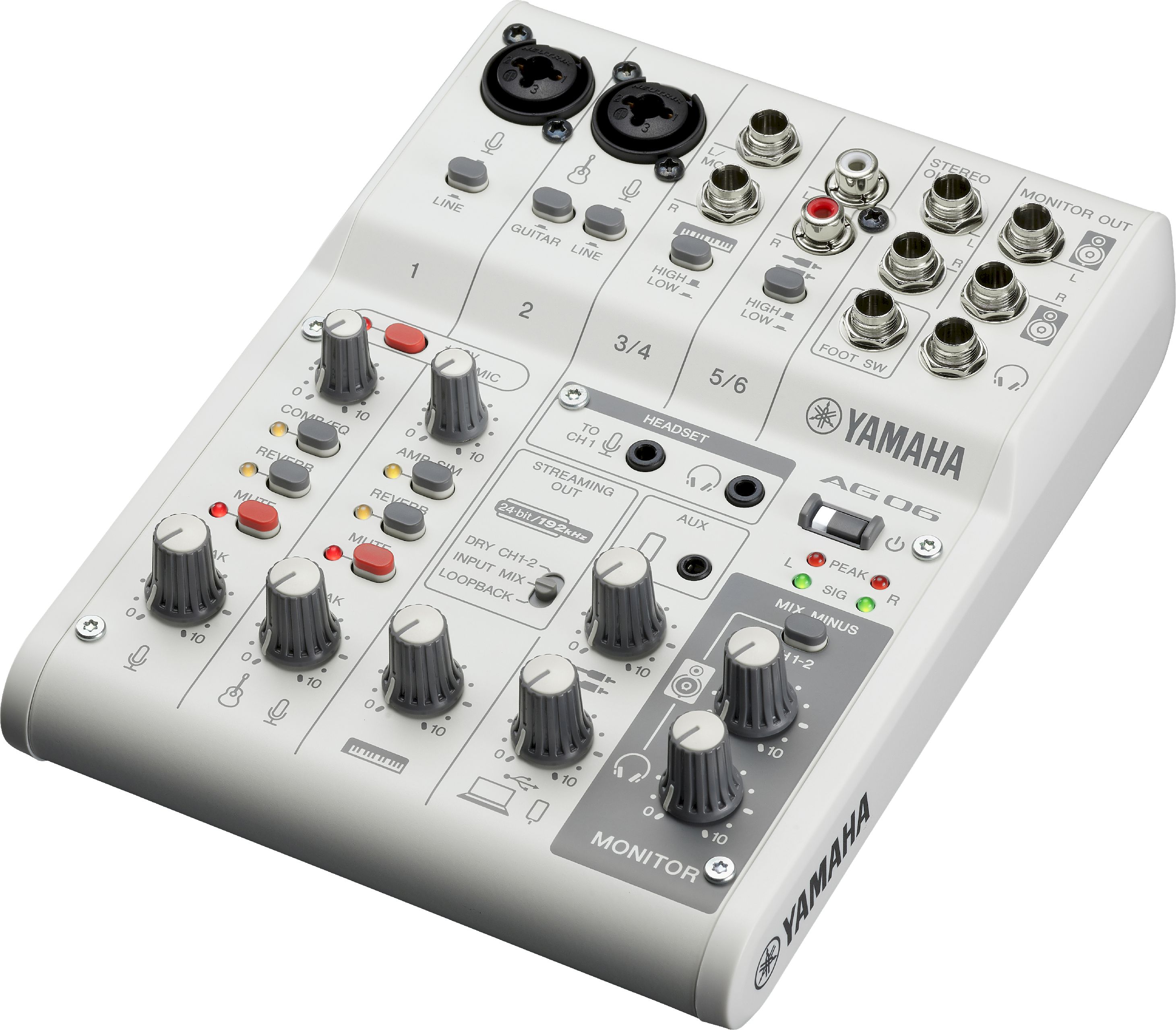 Yamaha AG06 MK2 WH – Bild 2