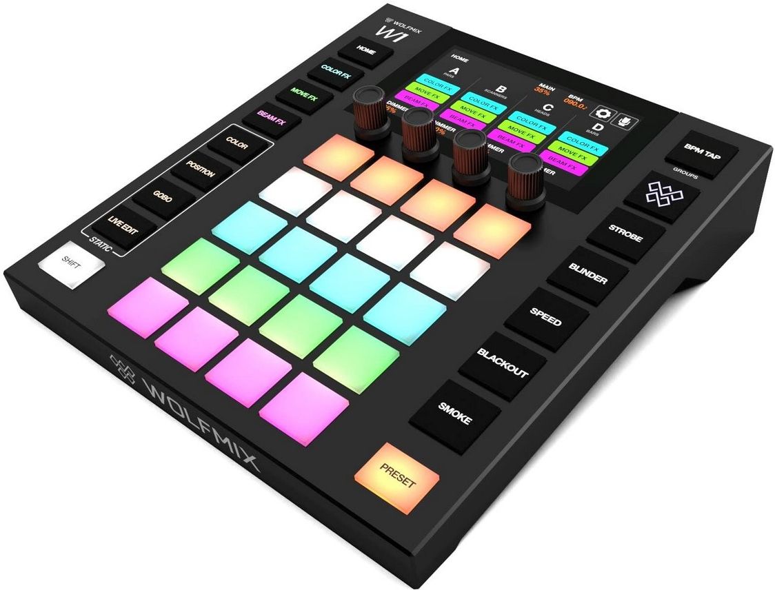 Wolfmix W1 MK2 - Standalone-DMX-Performance-Controller (Retoure) – Bild 3