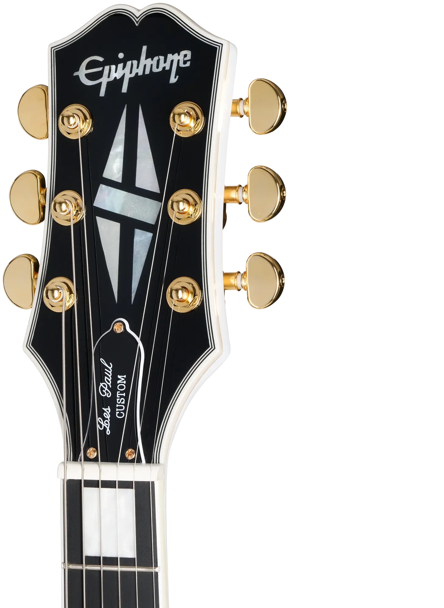 Epiphone Les Paul Custom Alpine White – Bild 6