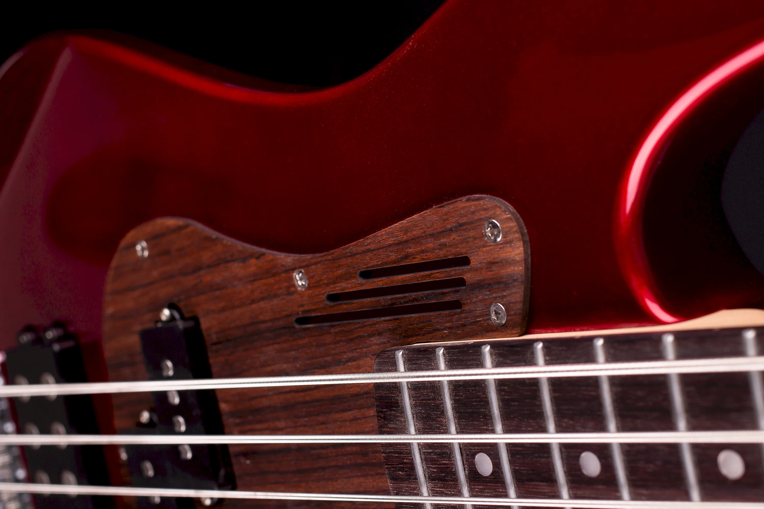 Magneto Topaz Bass Candy Apple Red  – Bild 5